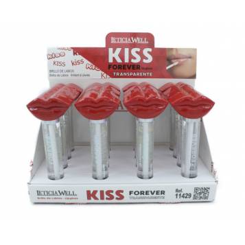 LIP GLOSS TRANSPARENT KISS FOREVER LETICIA WELL