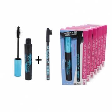 LETICIA WELL BLACK BROW & EYES PENCIL + MASCARA SET