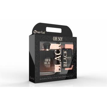 COFFRET EAU DE PARFUM OH SO! BLACK OMERTA