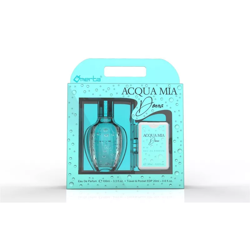 OMERTA ACQUA MIA DONNA EAU DE PARFUM SET