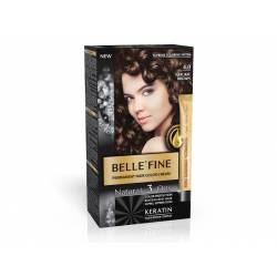CRÈME COLORANTE PERMANENTE CHEVEUX BRUN NATUREL BELLE'FINE