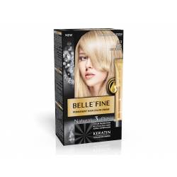 BELLE'FINE LIGHT ASH BLOND PERMANENT HAIR COLOR CREAM