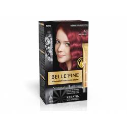 CRÈME COLORANTE PERMANENTE CHEVEUX ACAJOU BELLE'FINE