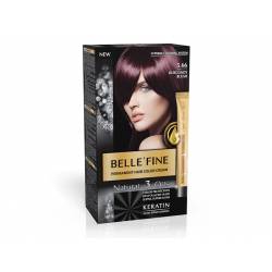 CRÈME COLORANTE PERMANENTE CHEVEUX BOURGOGNE ROUGE BELLE'FINE