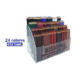 LETICIA WELL 24 COLORS LIPS & EYES PENCIL