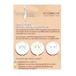 KIT CORRECTEUR PERFECT TOUCH LOVELY POP