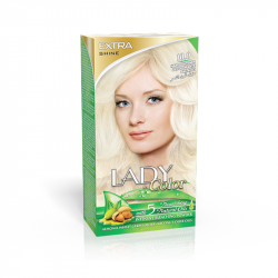 LADY IN COLOR 10.0 HAIR LIGHTENER PERMANENT COLOR CREAM