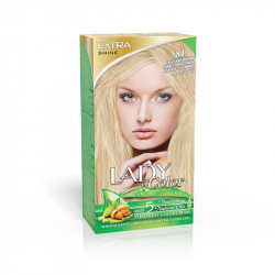 LADY IN COLOR 8.1 LIGHT ASH BLONDE PERMANENT COLOR CREAM