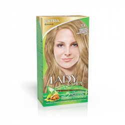 CRÈME COLORANTE PERMANENTE NOISETTE 7.3 LADY IN COLOR