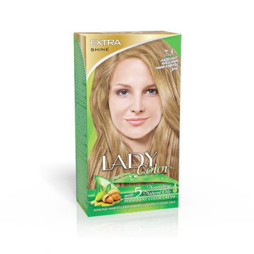 LADY IN COLOR 7.3 HAZELNUT PERMANENT COLOR CREAM