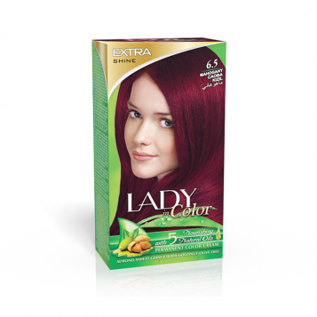 LADY IN COLOR 6.5 MAHOGANY PERMANENT COLOR CREAM