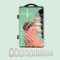 LOVELY POP SET OF 100 SQUARE NAIL TIPS
