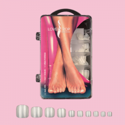 KIT 100 ONGLES PIEDS LOVELY POP