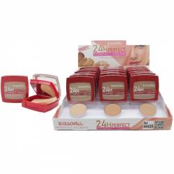 COMPACT FOUNDATION PERFECT CREAM MATTE 24H LETICIA WELL