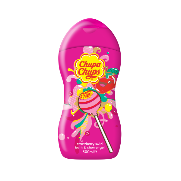 GEL DOUCHE CHUPA CHUPS STRAWBERRY 300ML