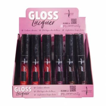 GLOSS LACQUER RED COLLCTION LOVELY POP