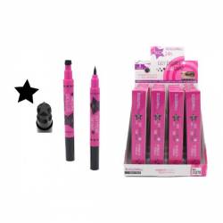 EYE LINER & TATOO STAR BLACK 2EN1 LETICIA WELL