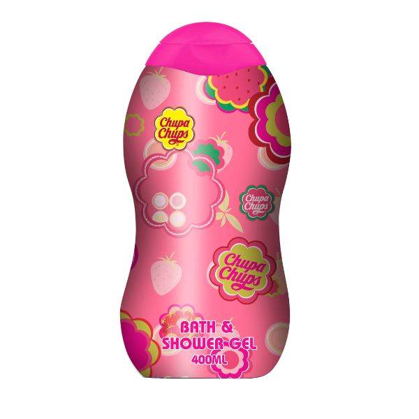 GEL DOUCHE CHUPA CHUPS STRAWBERRY 400ML