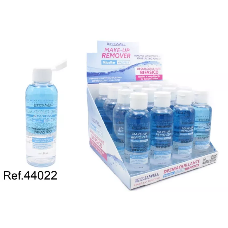 DEMAQUILLANT BIPHASE YEUX & LEVRES LETICIA WELL
