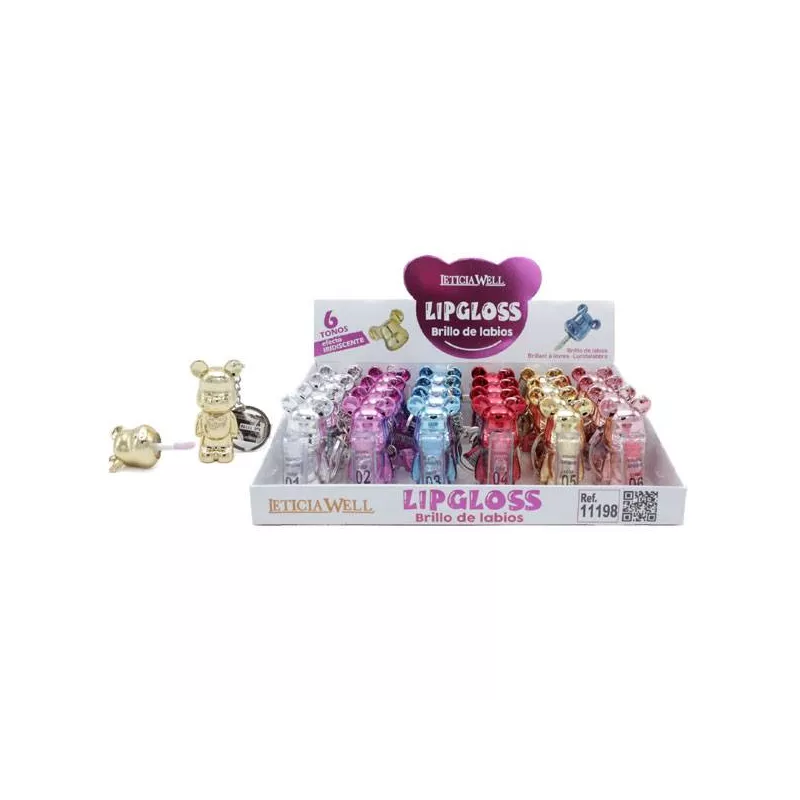 BRILLANT A LEVRES PORTE-CLES NOUNOURS LETICIA WELL