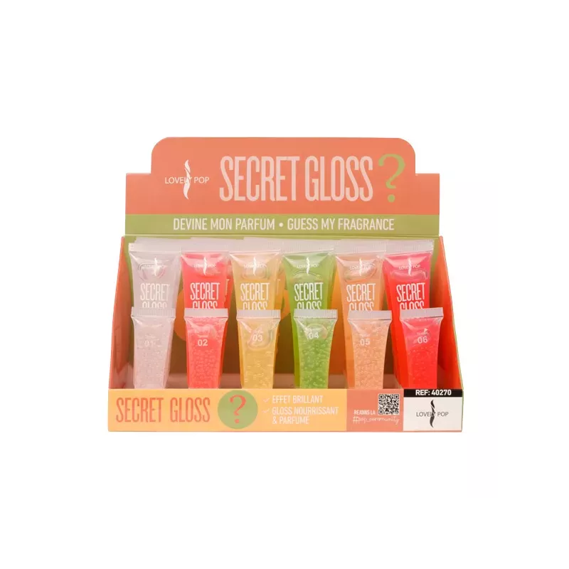 SECRET LIP GLOSS LOVELY POP 01
