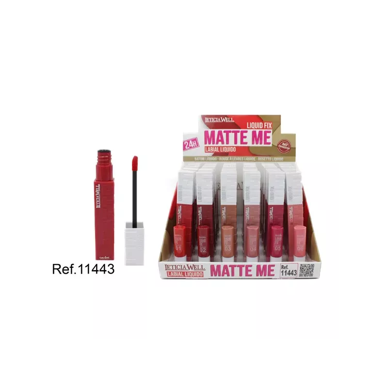LETICIA WELL LIQUID LIPSTICK MATTE ME