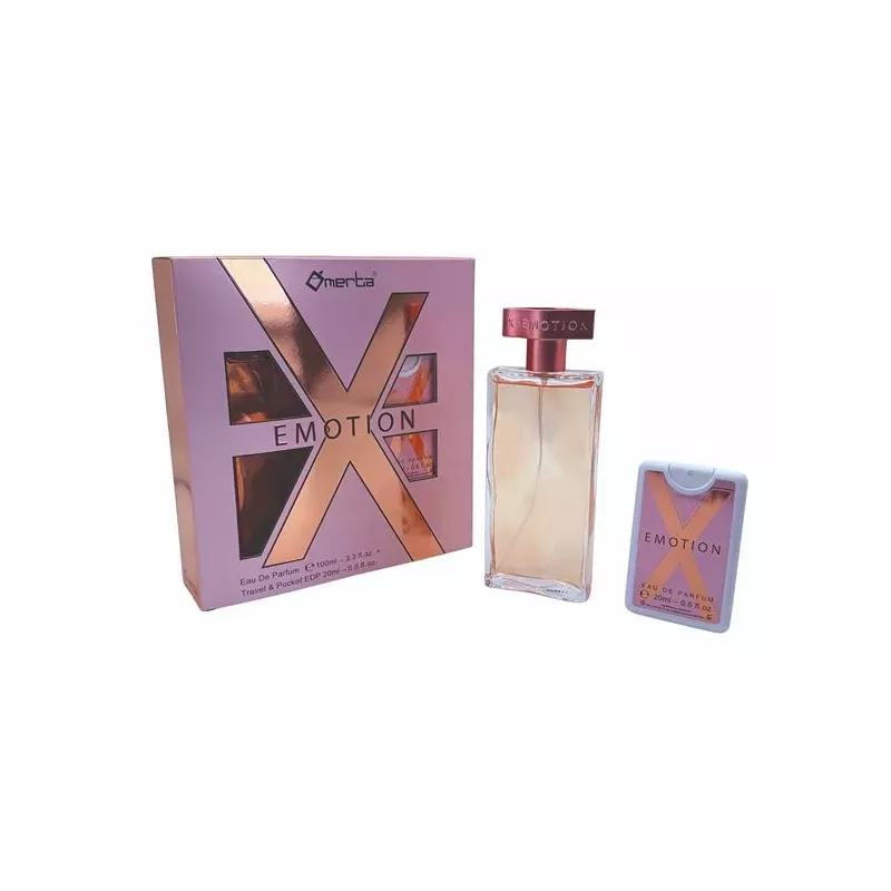 COFFRET X EMOTION EAU DE PARFUM FEMME