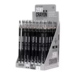 CRAYON 2EN1 YEUX & LÈVRES NOIR LOVELY POP - Passion Cosmetics Paris