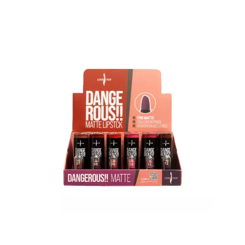 ROUGE A LEVRES DANGEROUS MATTE AUTUMN LOVELY POP