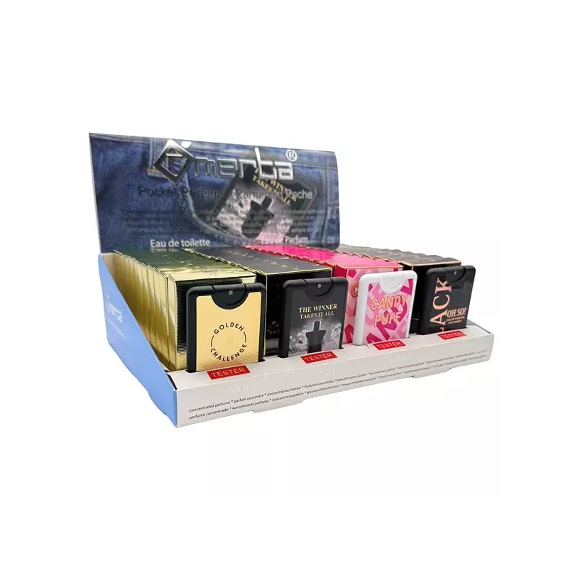 EDP MIX 20ML POCKET PERFUME LOVE COLLECTION 48U + 4 TESTERS