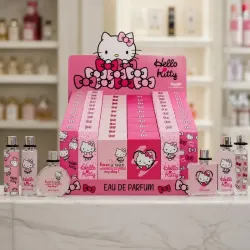 HELLO KITTY PRESENTOIR SWEET LEOPARD PINK 15 ML