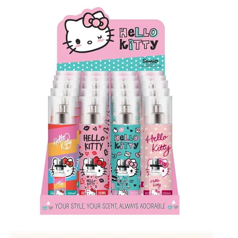 HELLO KITTY BODYMIST DISPLAY CHOOSE Y.S 2 250 ML