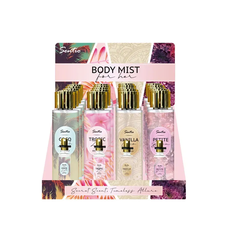 SENTIO DISPLAY BODYMIST SECRETLY YOURS 250ML