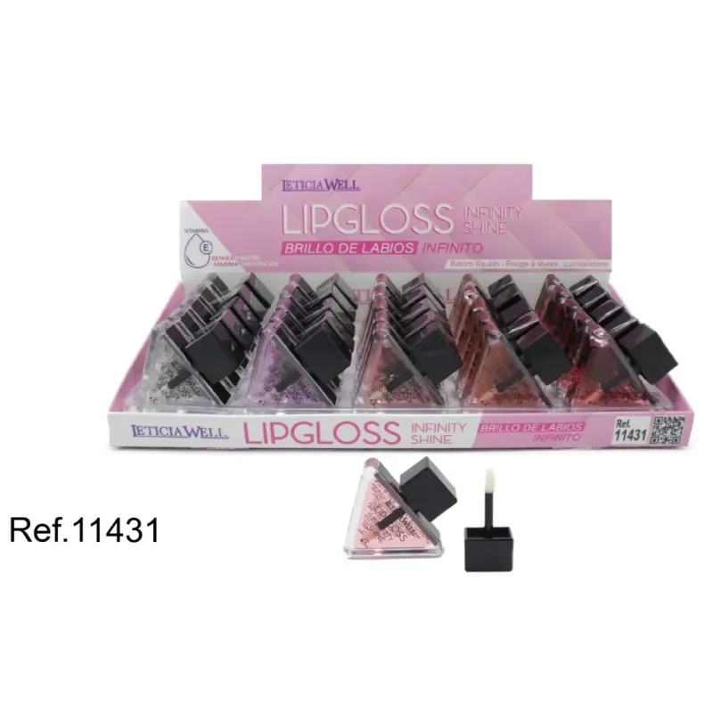 BRILLANT A LEVRES INFINITY SHINE LETICIA WELL