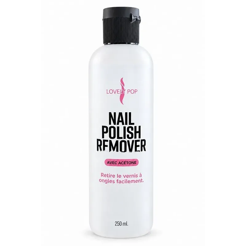 REMOVER WITH ACETONE LOVELY POP